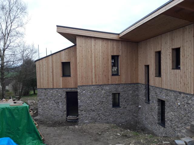 Western Red Cedar Summer House Cladding