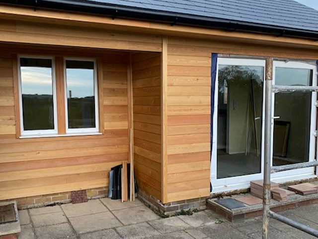 Siberian Larch Shadow Gap Cladding