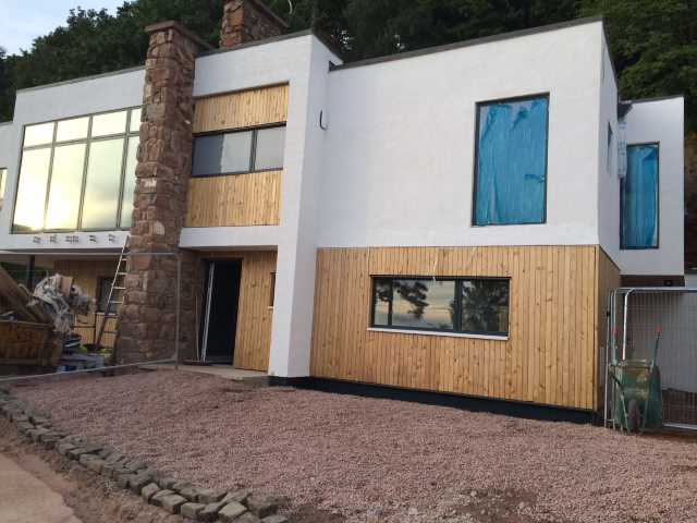 Example of Cedar cladding